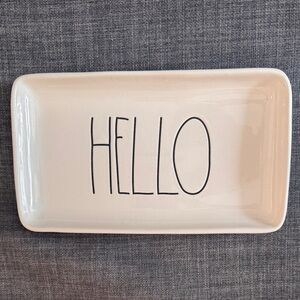 Rae Dunn Artisan Collection White Tray